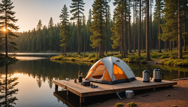 Comment profiter d'un week-end malin au camping ?